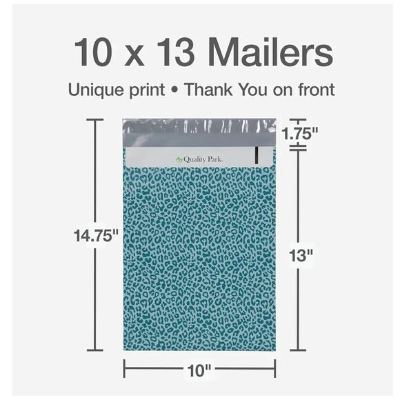 x25 10x13 Poly Mailers Envelopes Self sealing - Picture 2 of 5